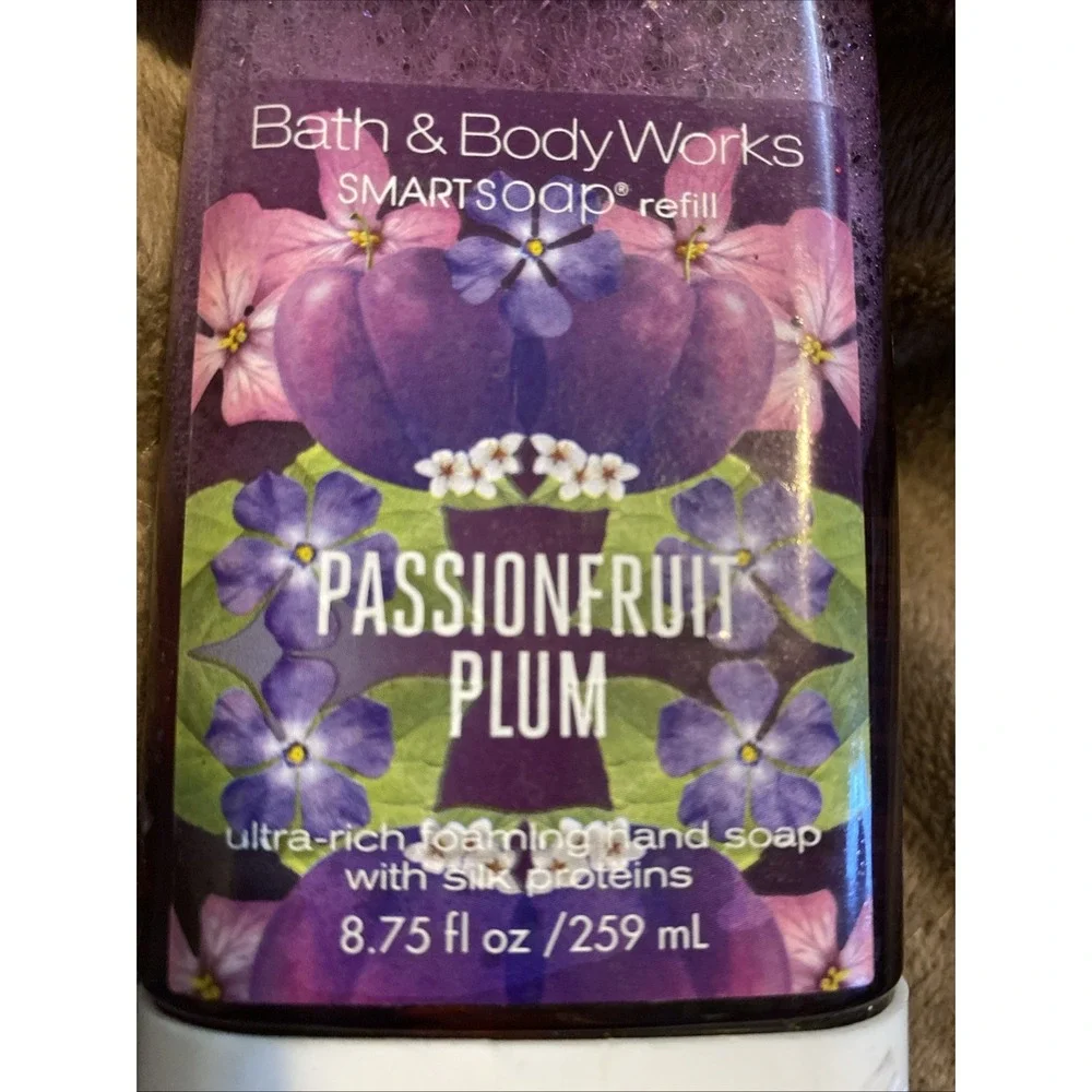 *** NEW***‎ BATH AND BODY WORKS PASSIONFRUIT PLUM SMARTSOAP REFILL 8.75 OZ